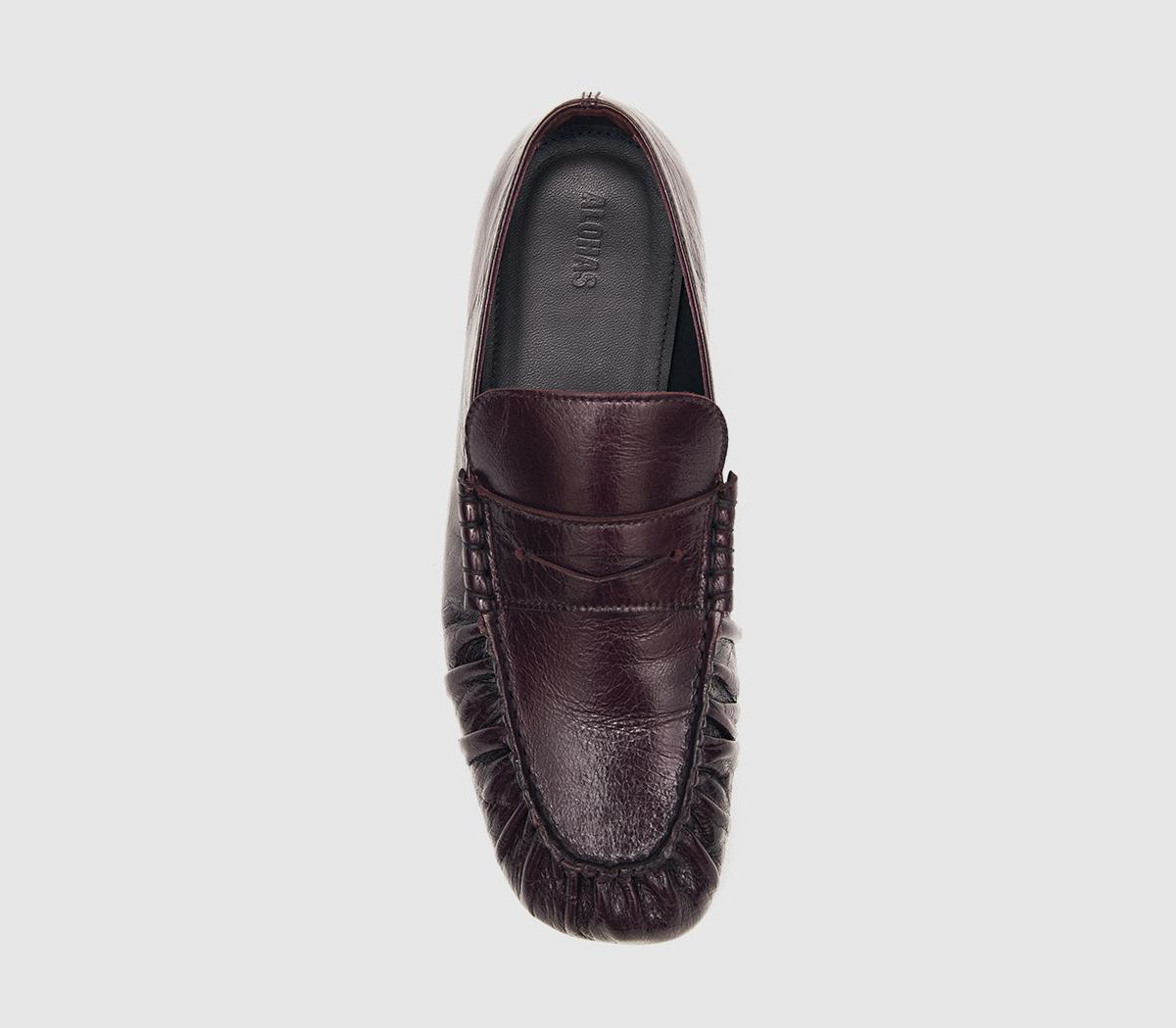 ALOHASAven LoafersBurgundy Leather