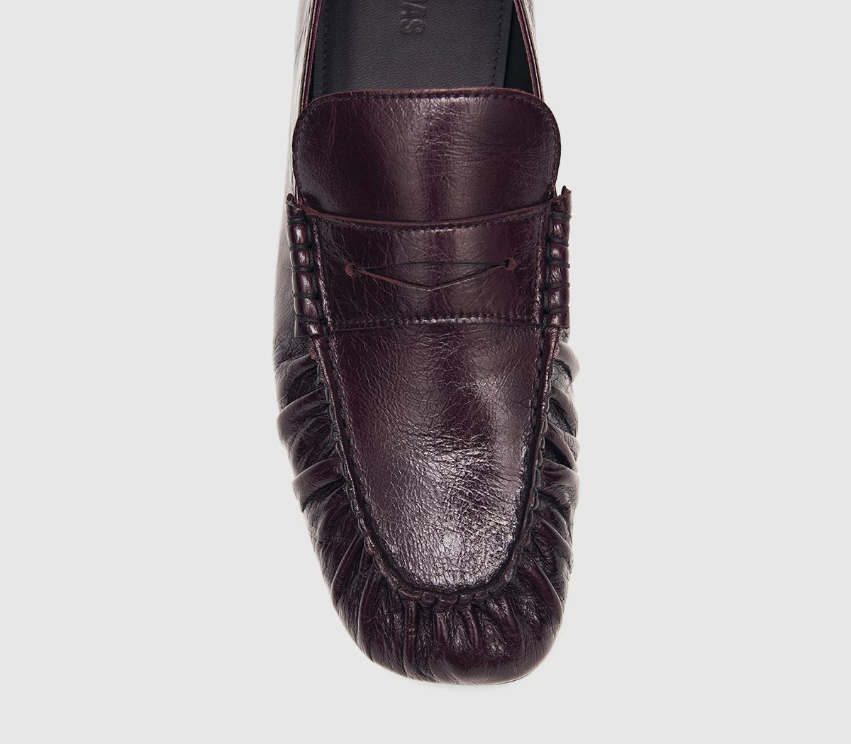 ALOHASAven LoafersBurgundy Leather