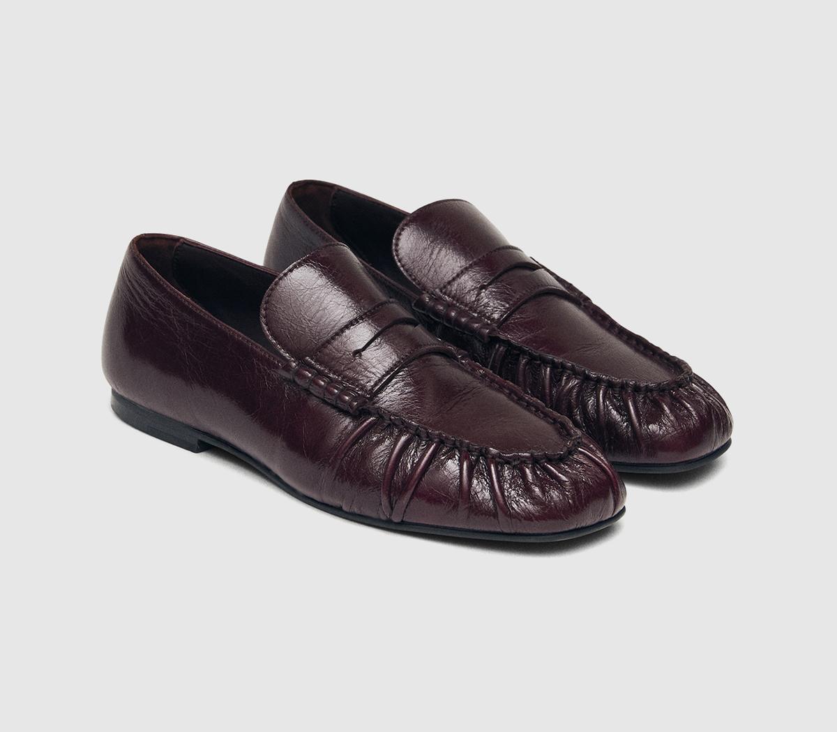 ALOHASAven LoafersBurgundy Leather