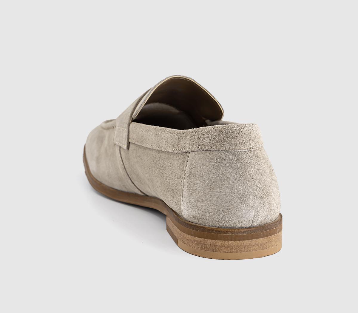 OFFICECheshire Penny LoafersBeige Suede
