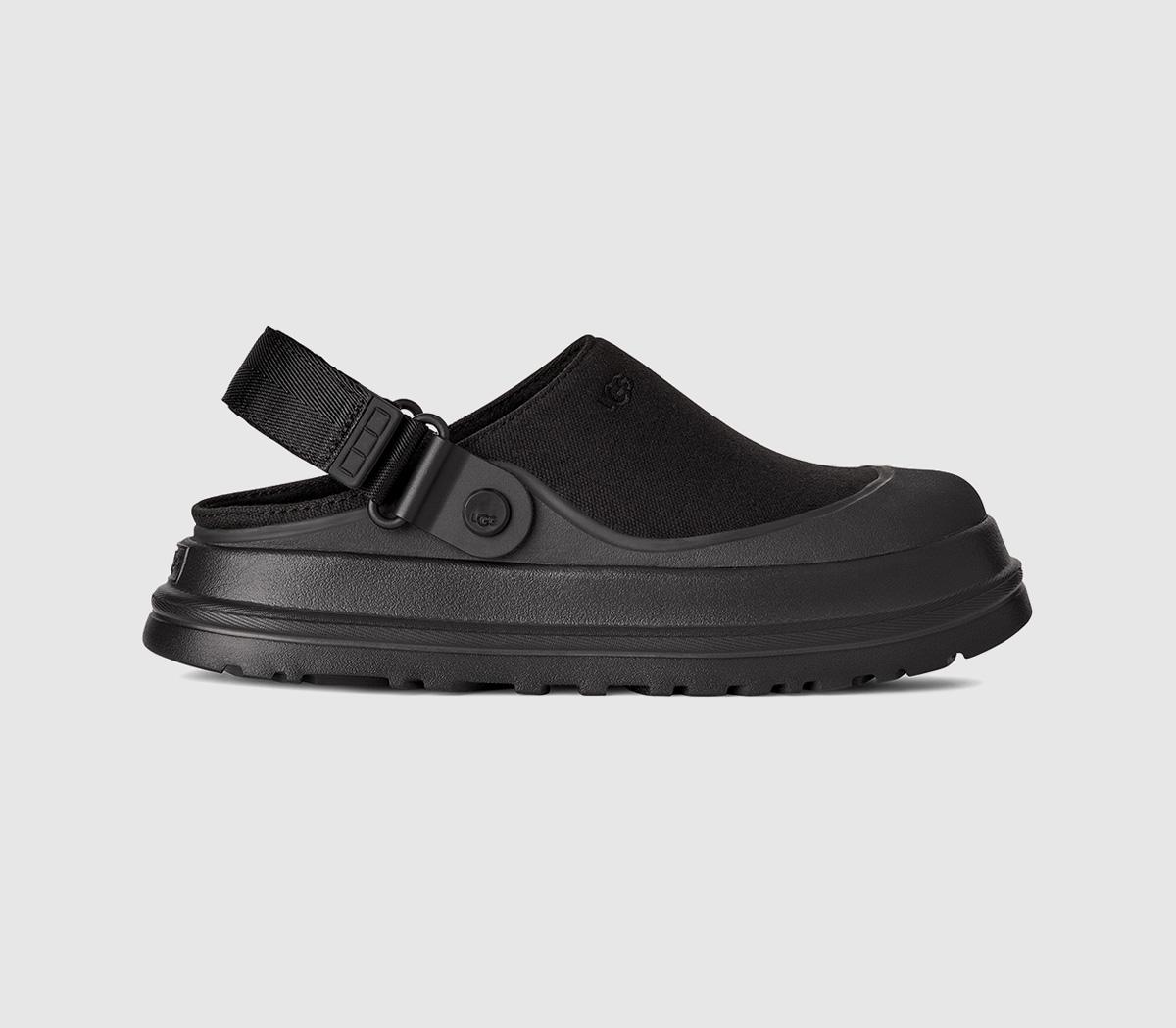 Ugg Men's Black Goldenglow Canvas Sneakers 1175295-Blk Cm - Image 3