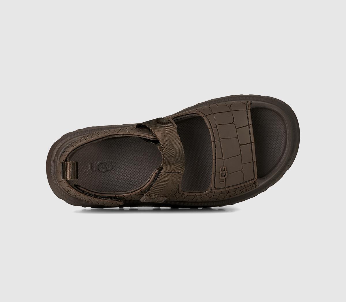 UGGGoldenglow Embossed SandalsDense Smoke