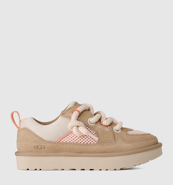UGG Lo Lowmel Mesh Trainers Sand Castle Multi