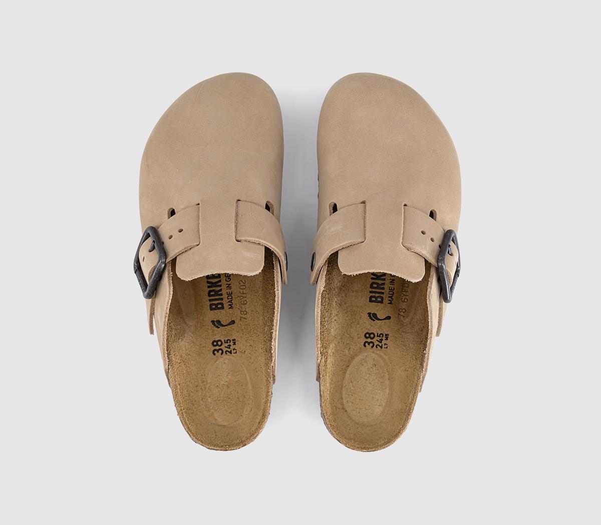 BIRKENSTOCKBoston Wire Buckle ClogsSandcastle Leather