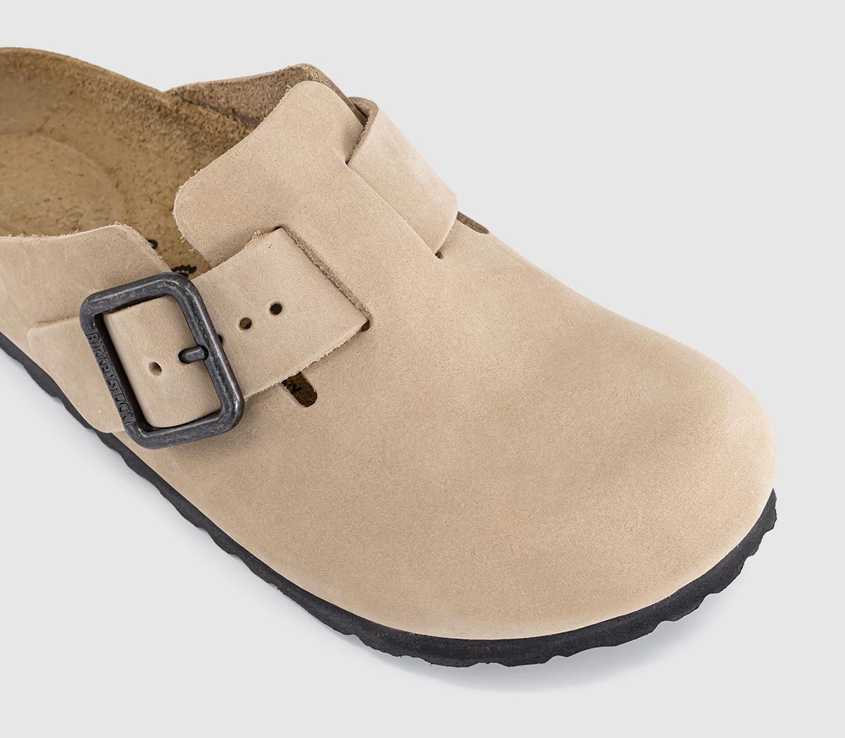 BIRKENSTOCKBoston Wire Buckle ClogsSandcastle Leather