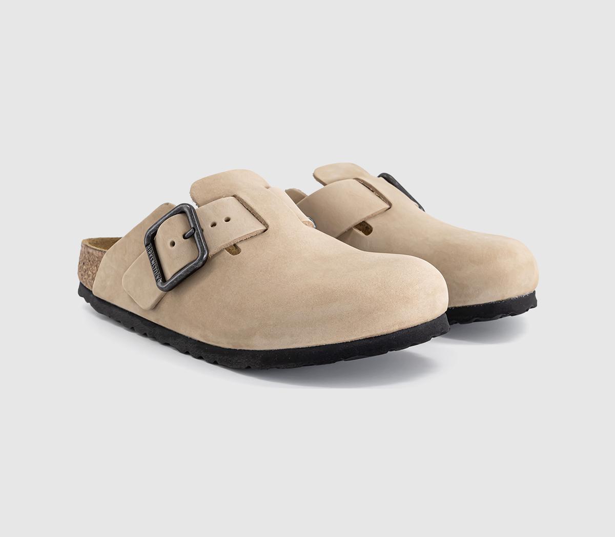BIRKENSTOCKBoston Wire Buckle ClogsSandcastle Leather