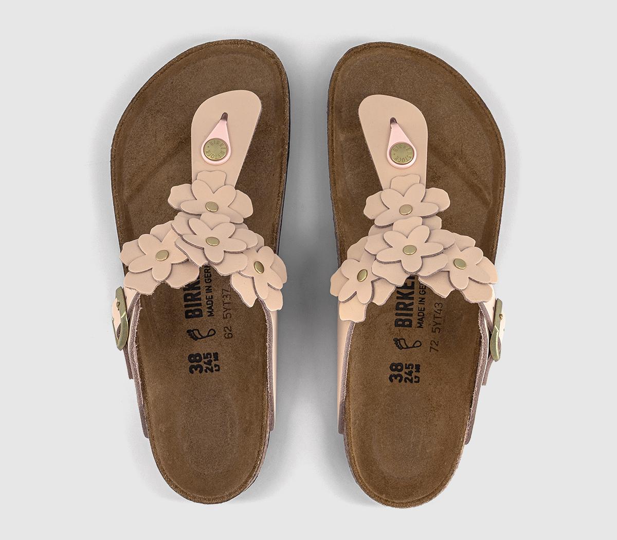 BIRKENSTOCKGizeh Flowers Toe Thong SandalsLight Rose