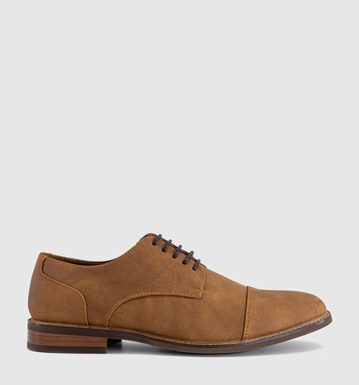 OFFICE Canyon Toecap Derby Lace Up Shoes Tan