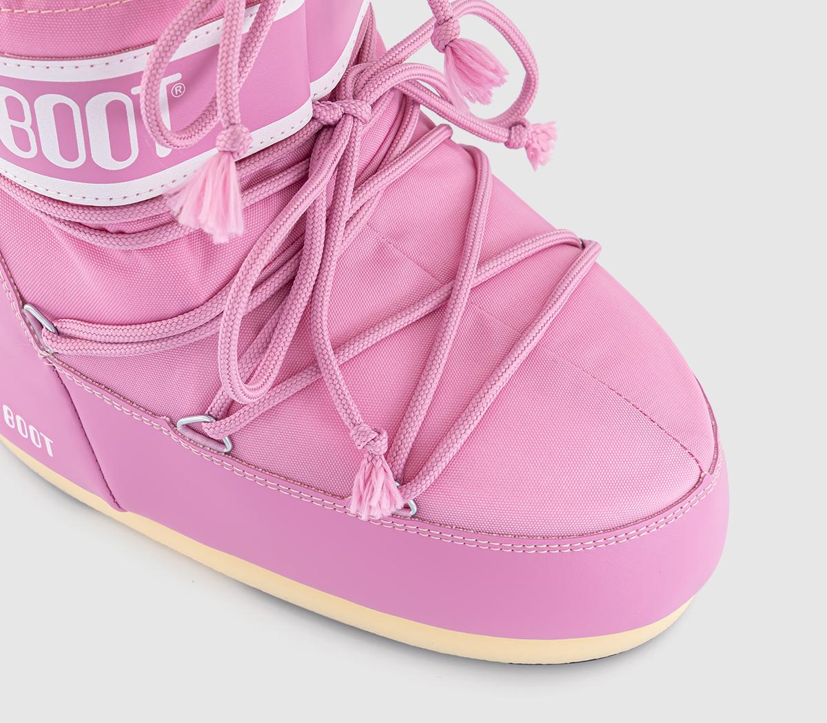 Moon Boot Icon Low Boots Pink - Women's Ankle Boots