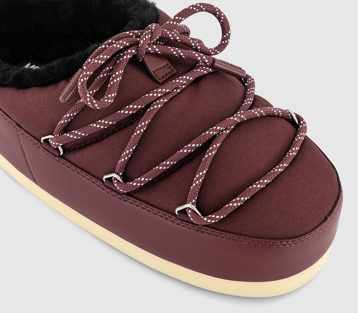 Moon BootEVX MulesBurgundy