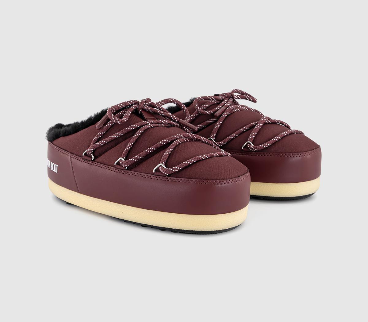 Moon BootEVX MulesBurgundy