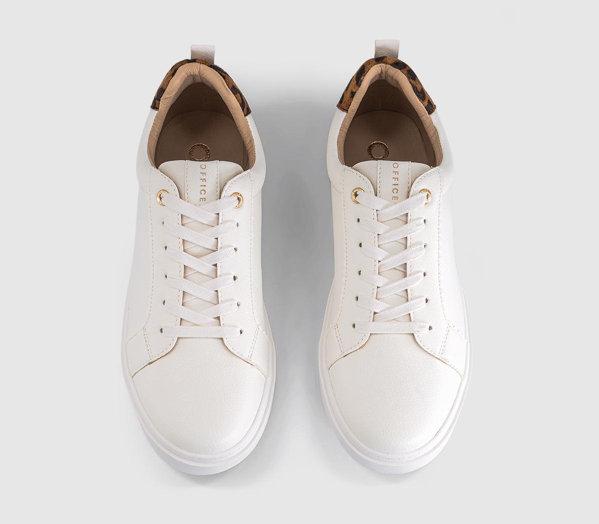 OFFICETame Lace Up TrainersWhite
