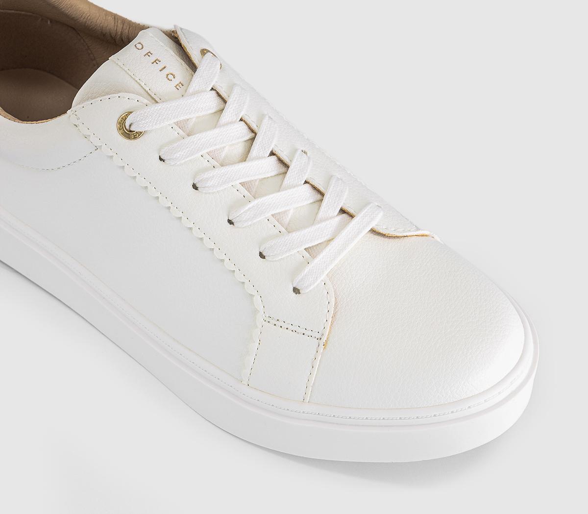 OFFICETame Lace Up TrainersWhite