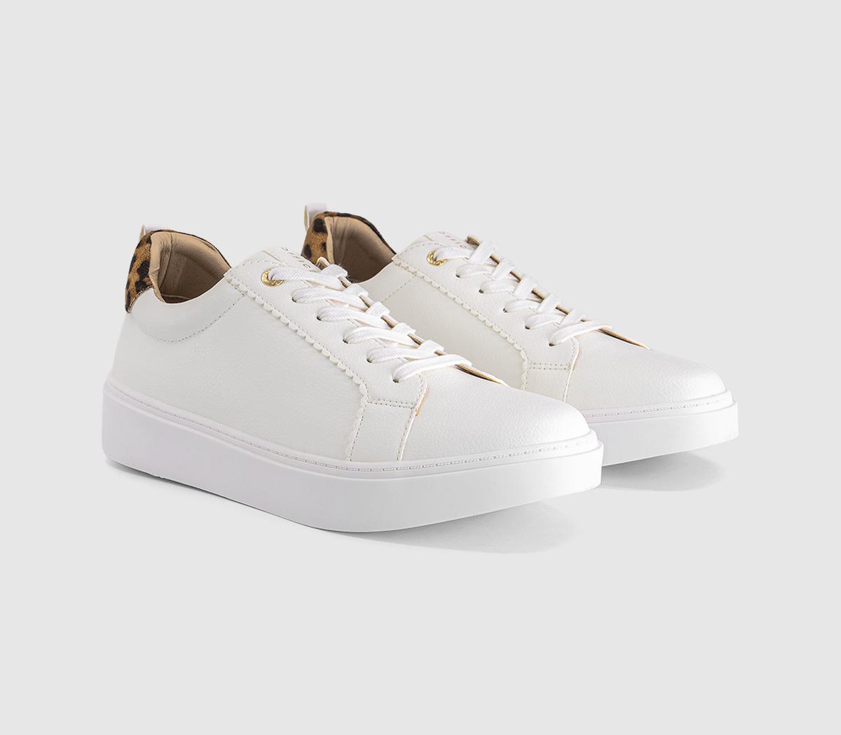OFFICETame Lace Up TrainersWhite