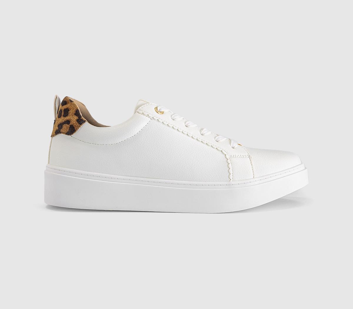 OFFICETame Lace Up TrainersWhite
