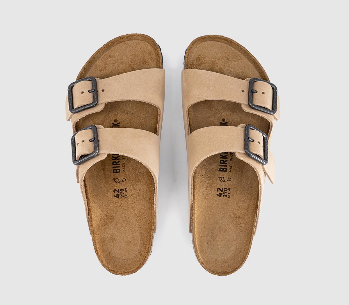 BIRKENSTOCKArizona Wire Buckle SandalsSandcastle Nubuck