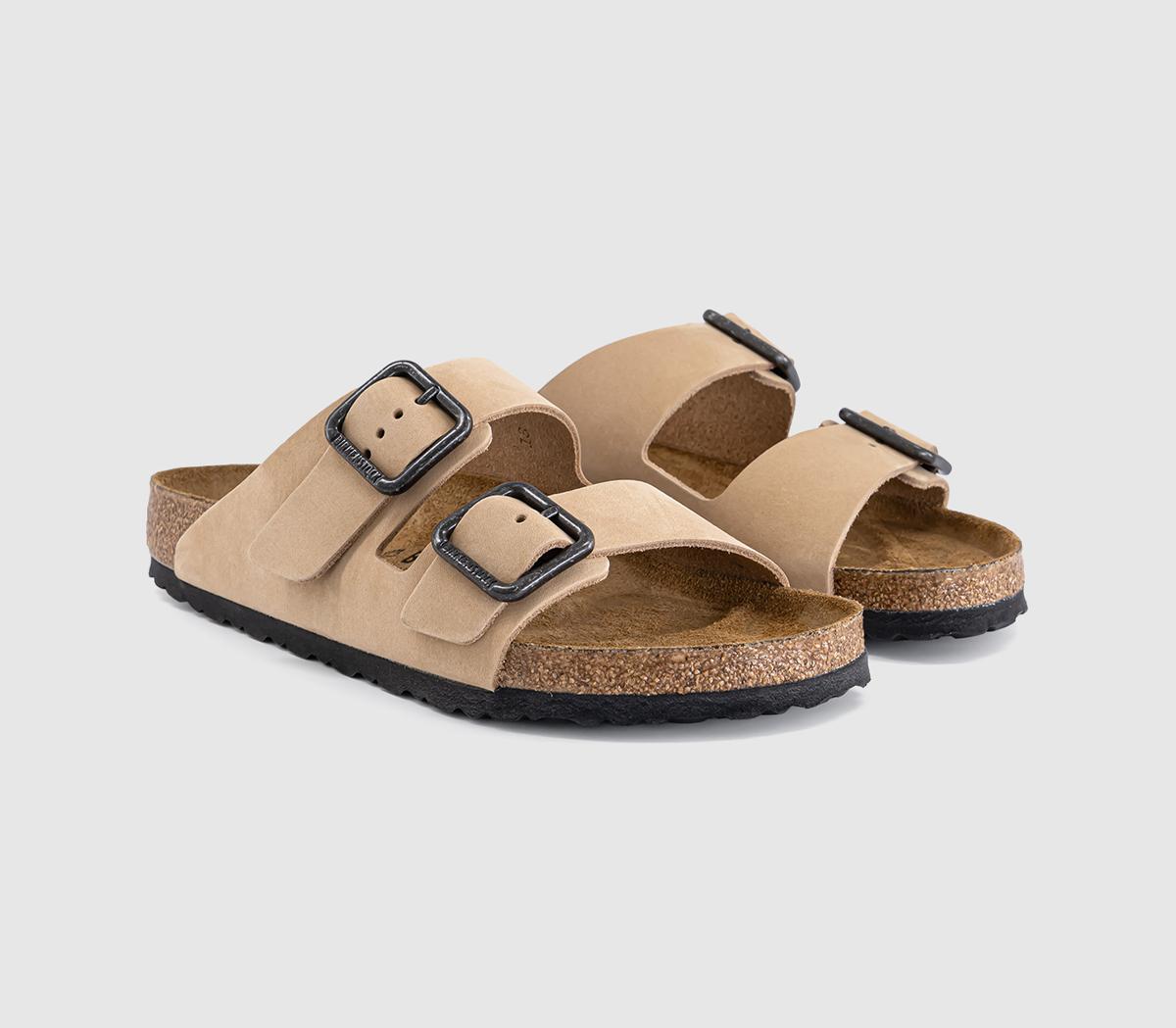 BIRKENSTOCKArizona Wire Buckle SandalsSandcastle Nubuck