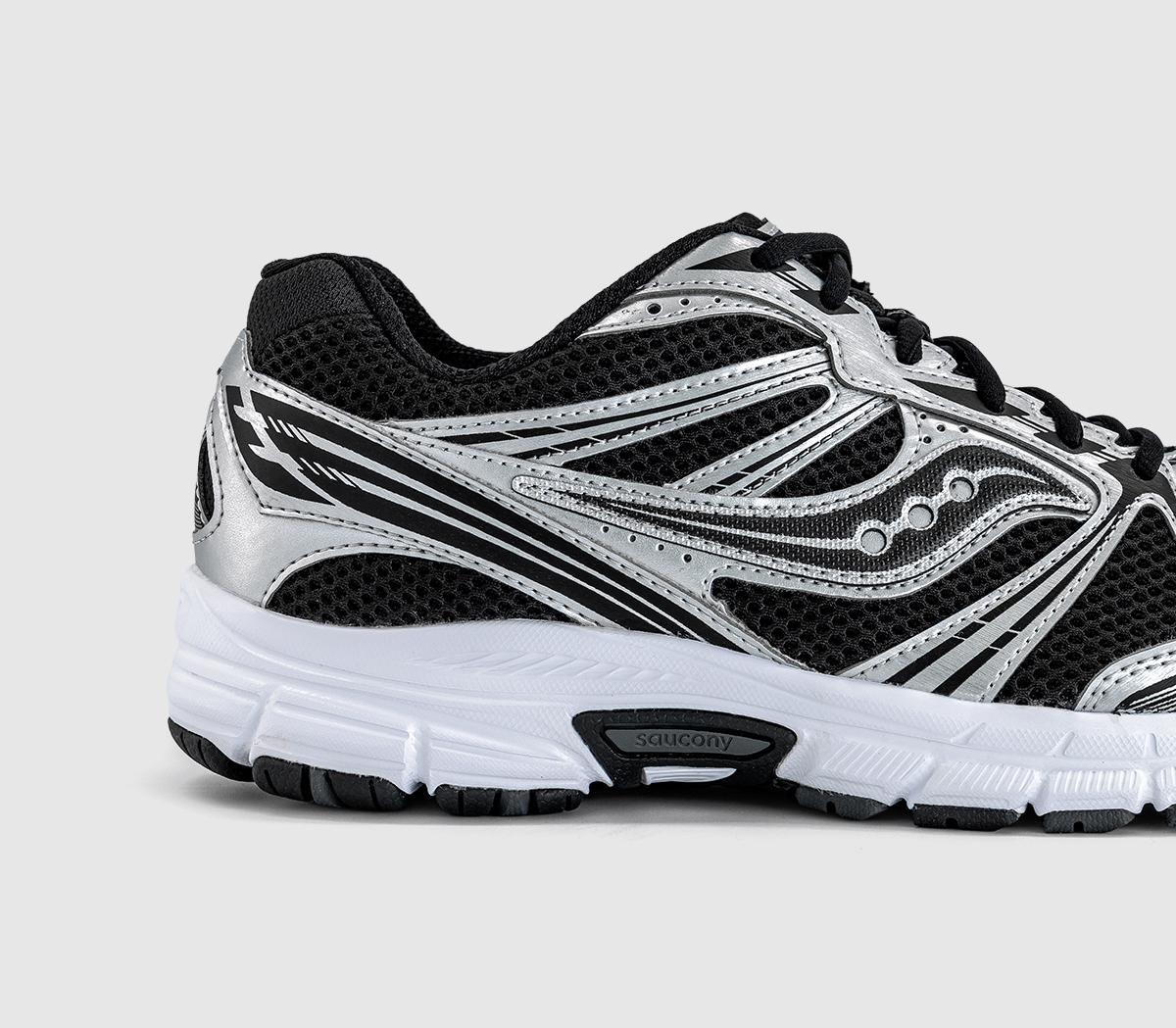 SauconyGrid Legacy TrainersSilver Black