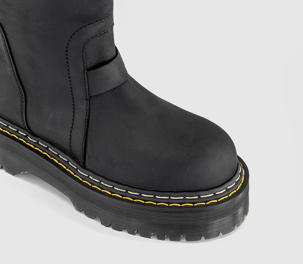 Rick OwensQuad Sole Pull On BootsBlack