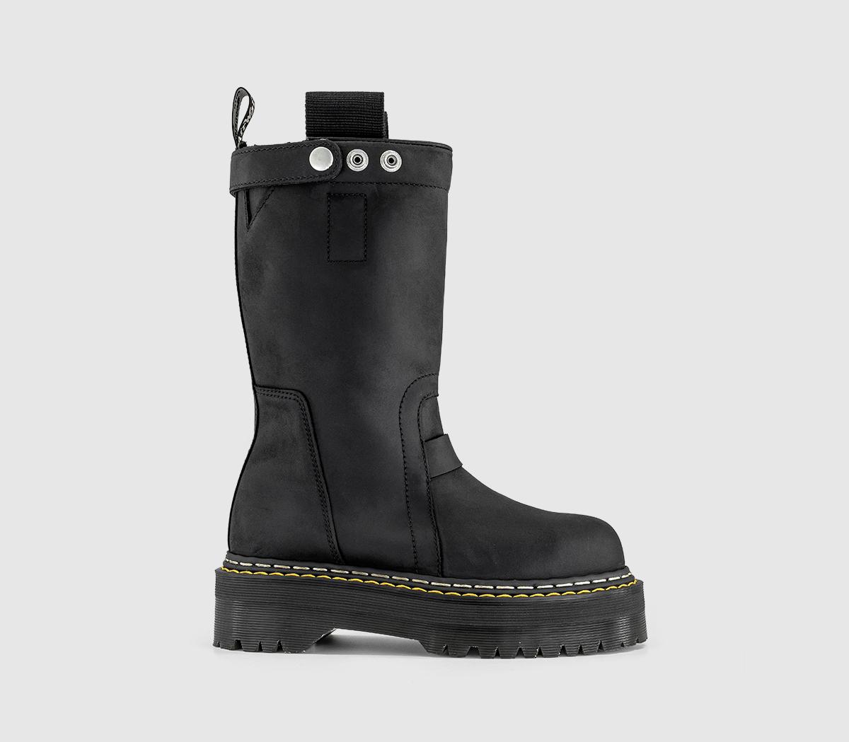 Rick OwensQuad Sole Pull On BootsBlack