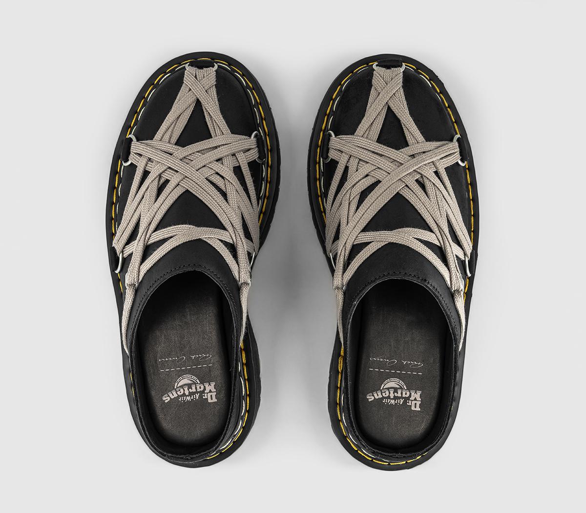 Rick OwensQuad Sole Megalace® MulesBlack