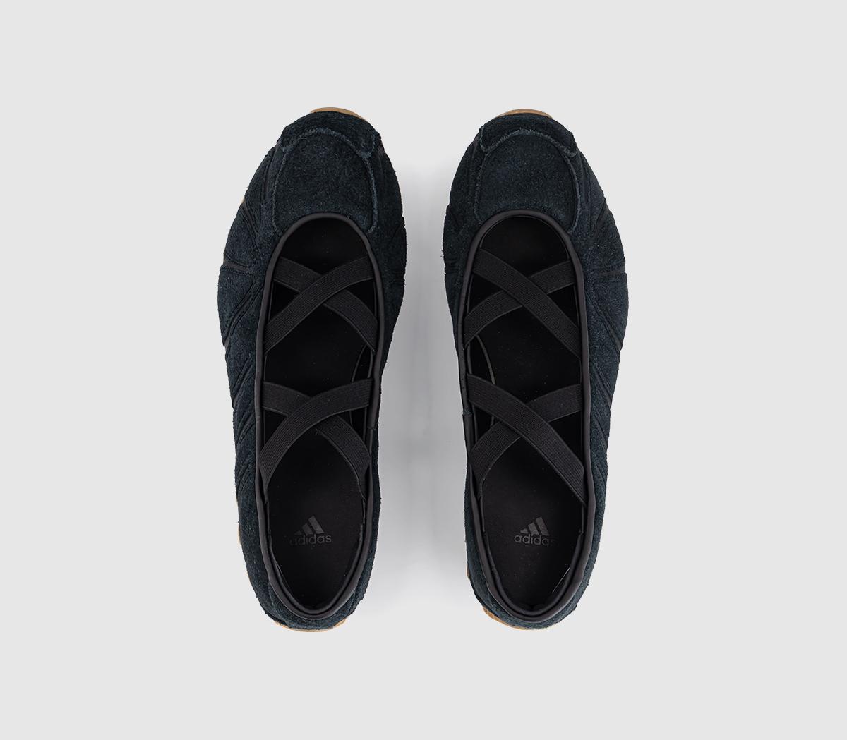 adidasGhost Sprint Ballet TrainersBlack Black Gum