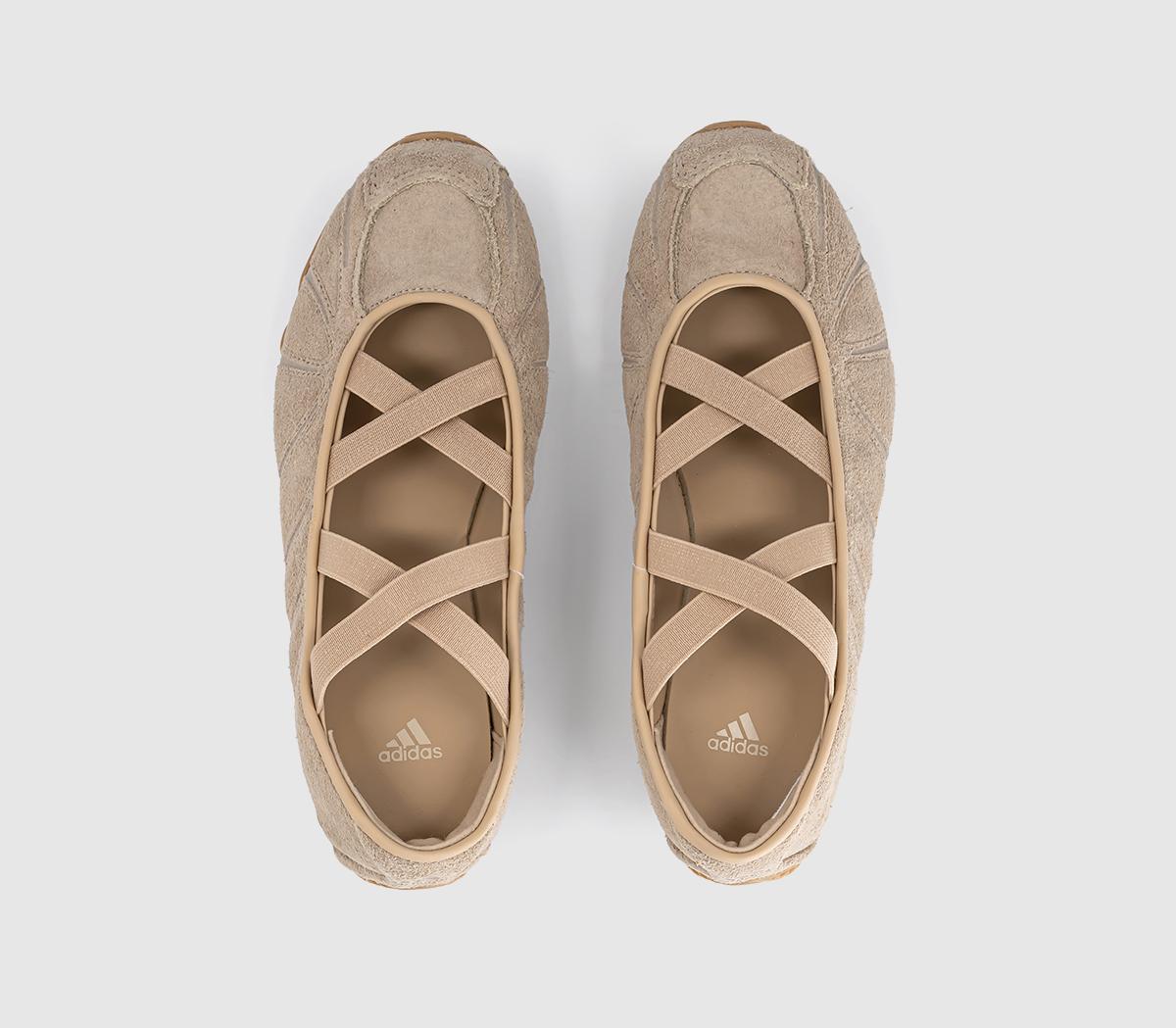adidasGhost Sprint Ballet TrainersMagic Beige Magic Beige Gum