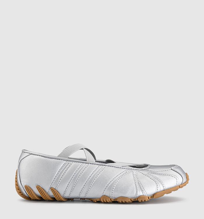 adidas Ghost Sprint Ballet Pumps Silver Metallic Silver Metallic Gum