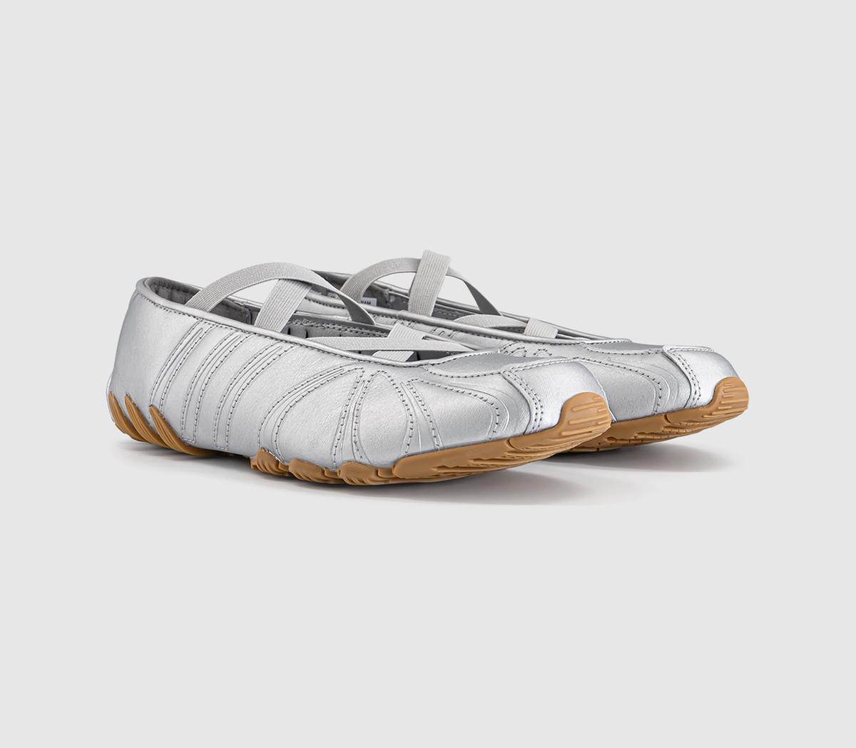 adidasGhost Sprint Ballet PumpsSilver Metallic Silver Metallic Gum