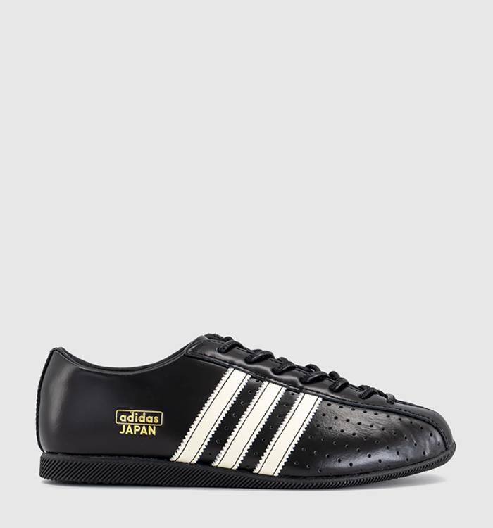 adidas Japan Lux Trainers Core Black Cream White Gold Metallic