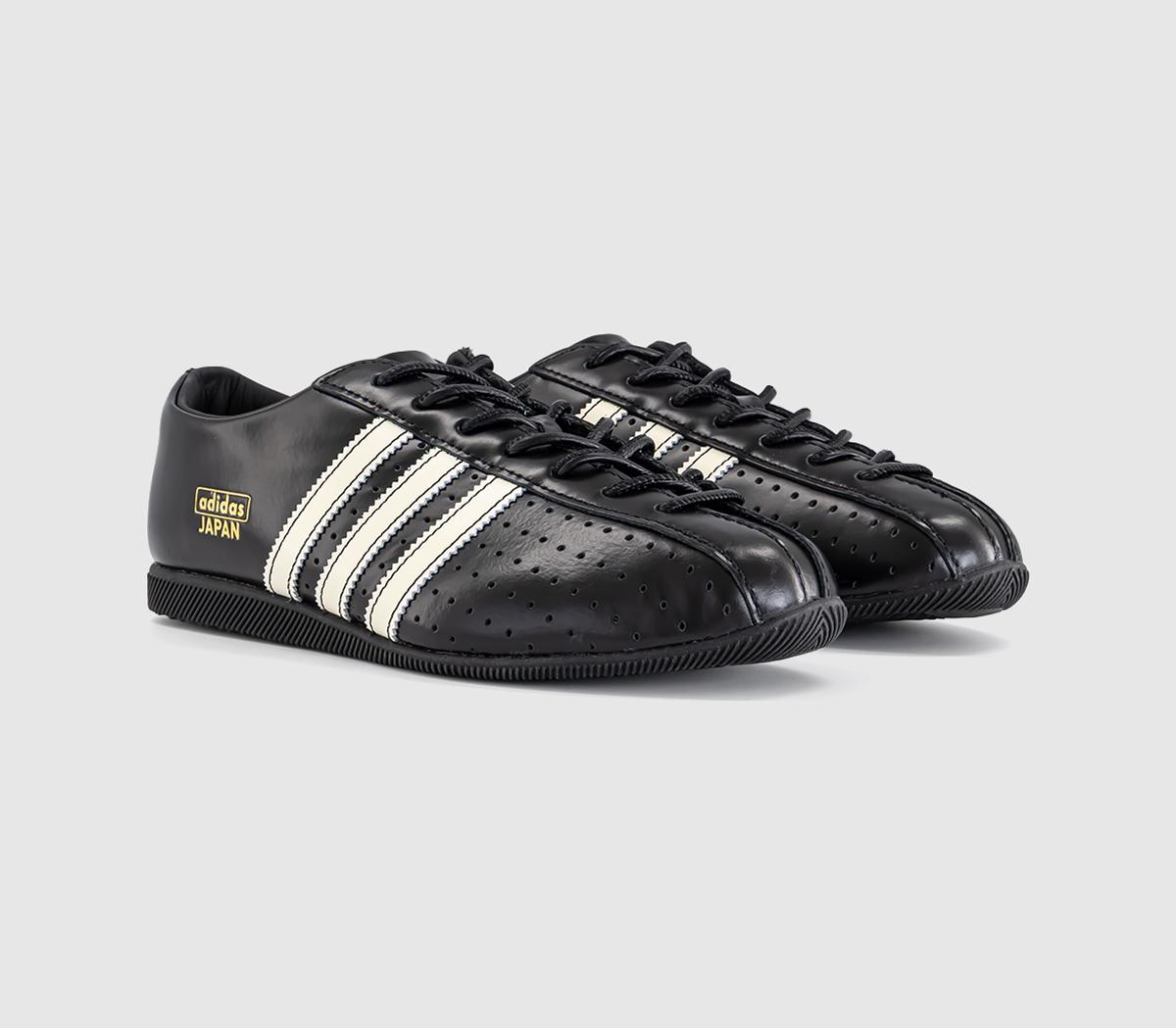adidasJapan Lux TrainersCore Black Cream White Gold Metallic
