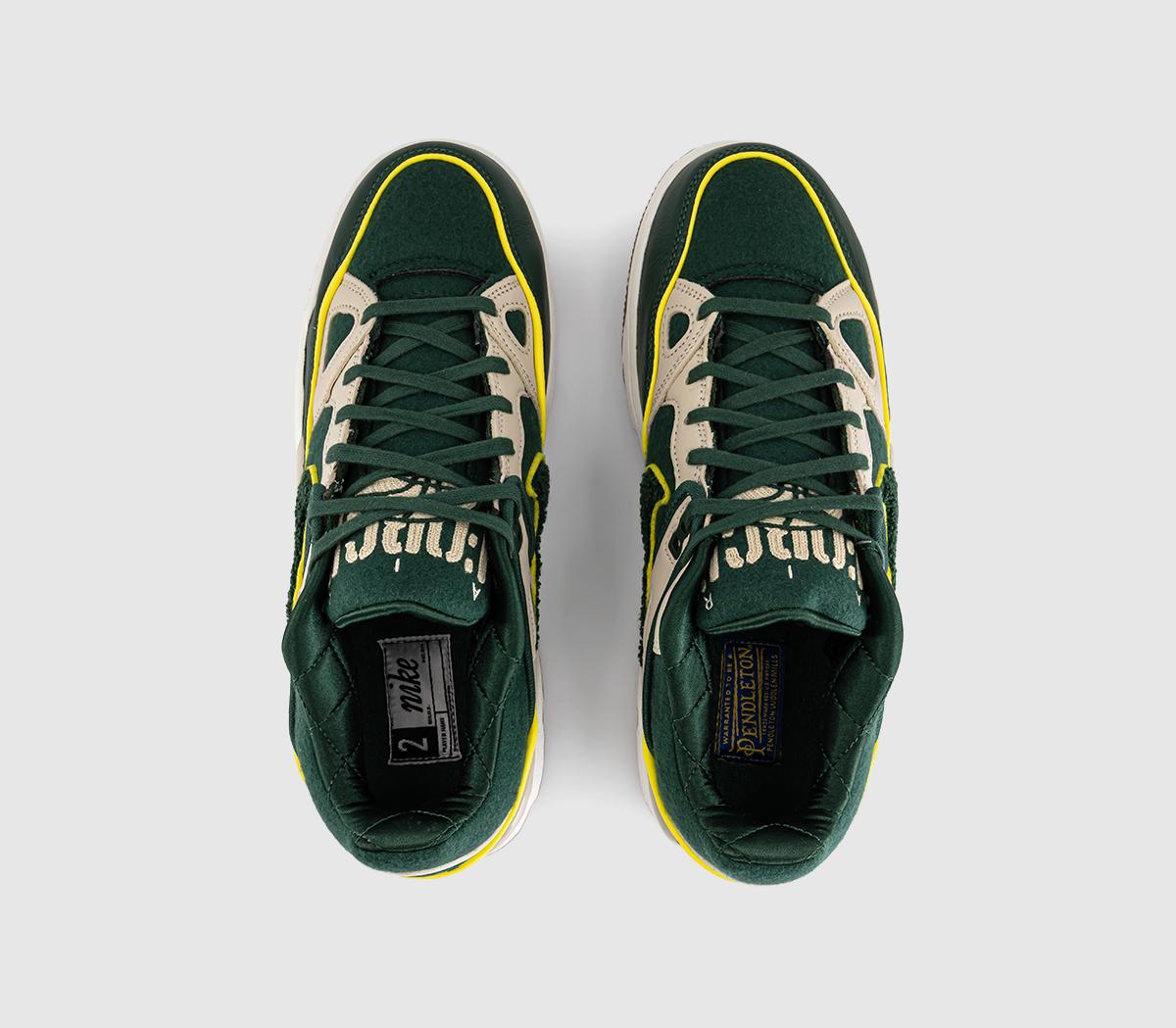 NikePendleton x NIGO x Nike Air Force 3 Low TrainersNigo Forest Green Forest Green Oatmeal Sail Gum Li