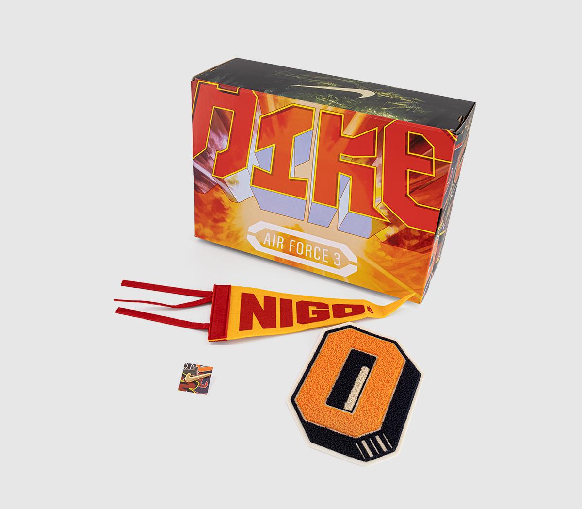 NikePendleton x NIGO x Nike Air Force 3 Low TrainersNigo Forest Green Forest Green Oatmeal Sail Gum Li