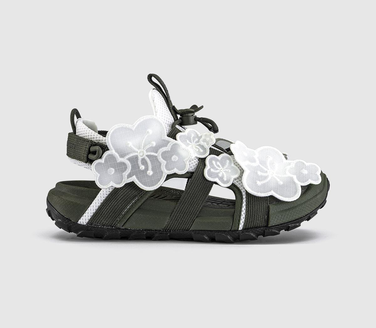 The North FaceCecilie Bahnsen SandalsWhite Forest Night Green