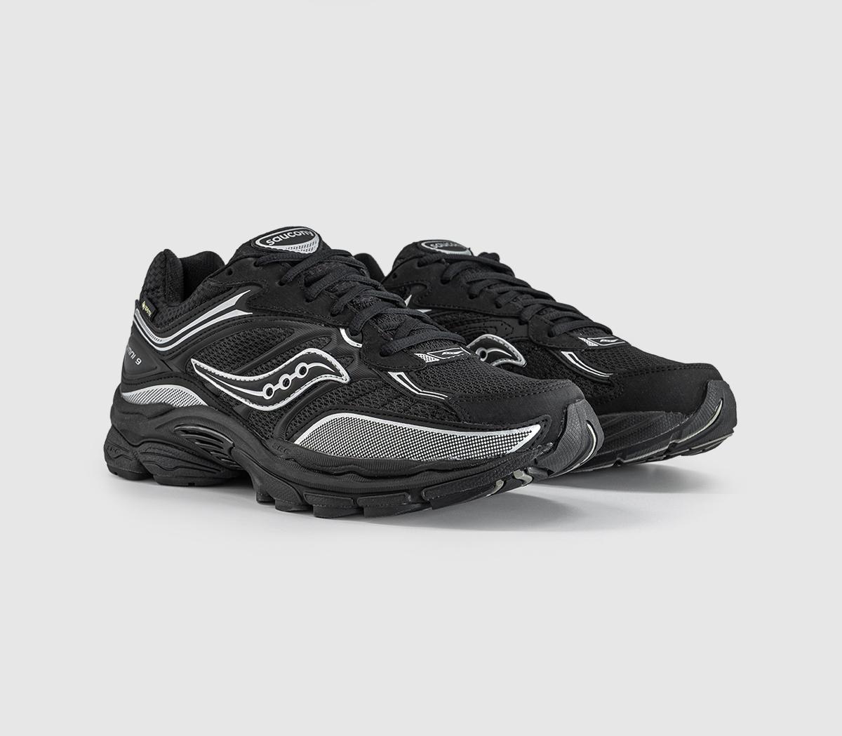 SauconyProgrid Omni 9 GTX TrainersBlack Silver