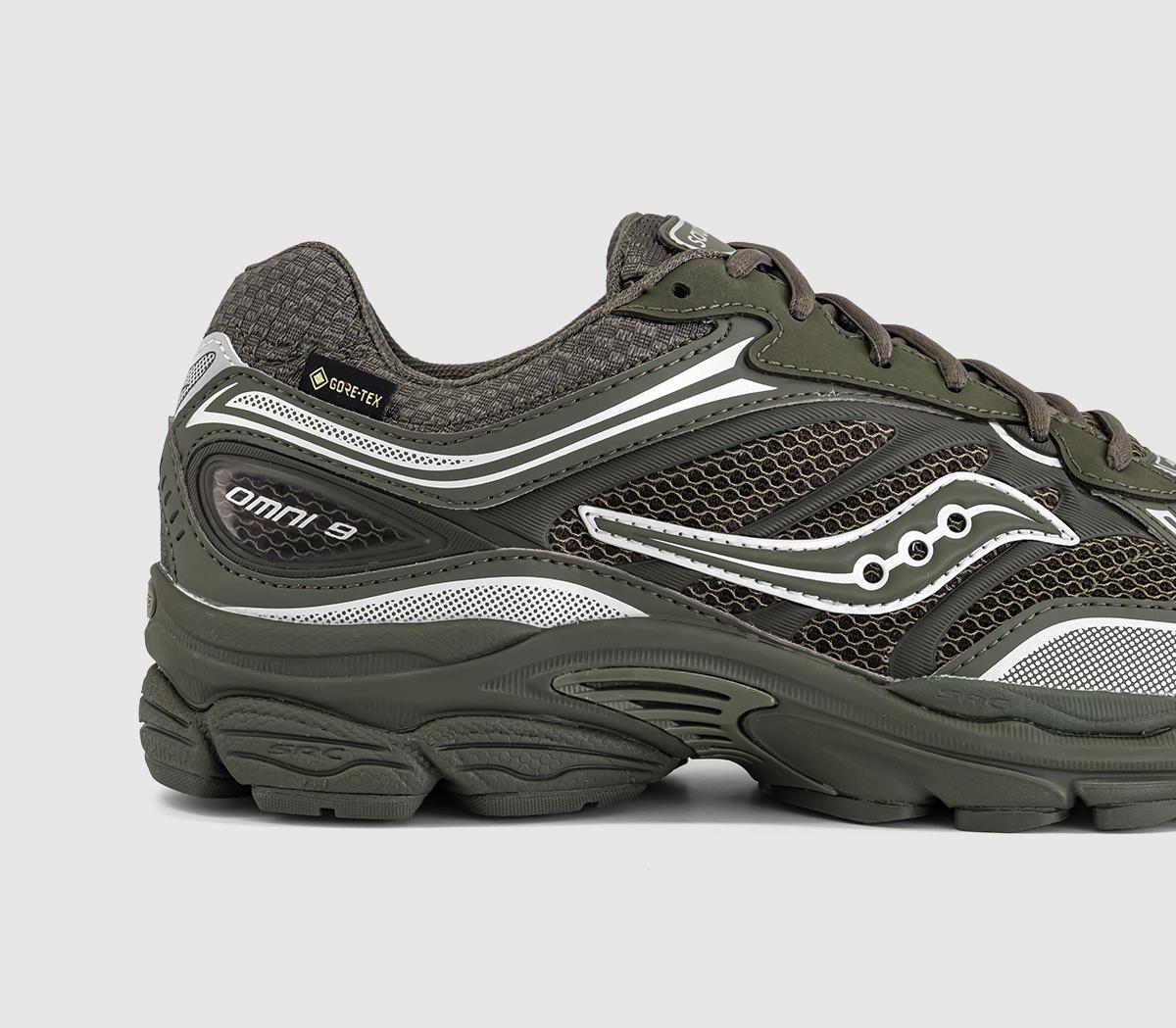 SauconyProgrid Omni 9 Gtx TrainersFatigue Silver