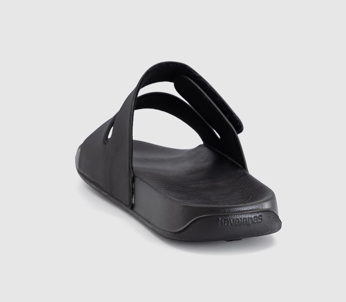 HavaianasSlide Strap SandalsBlack