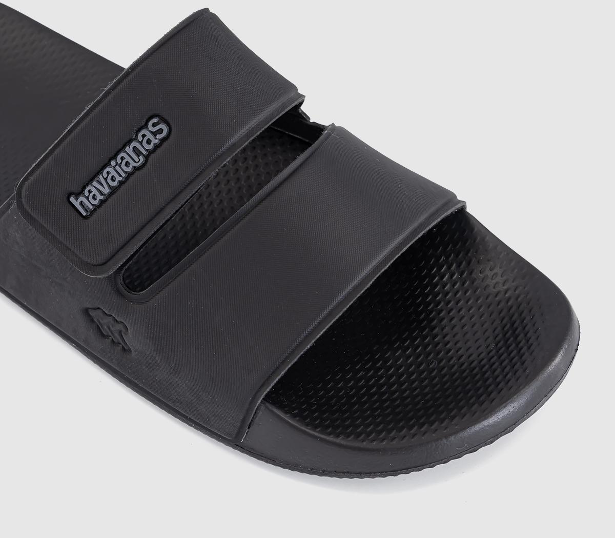 HavaianasSlide Strap SandalsBlack