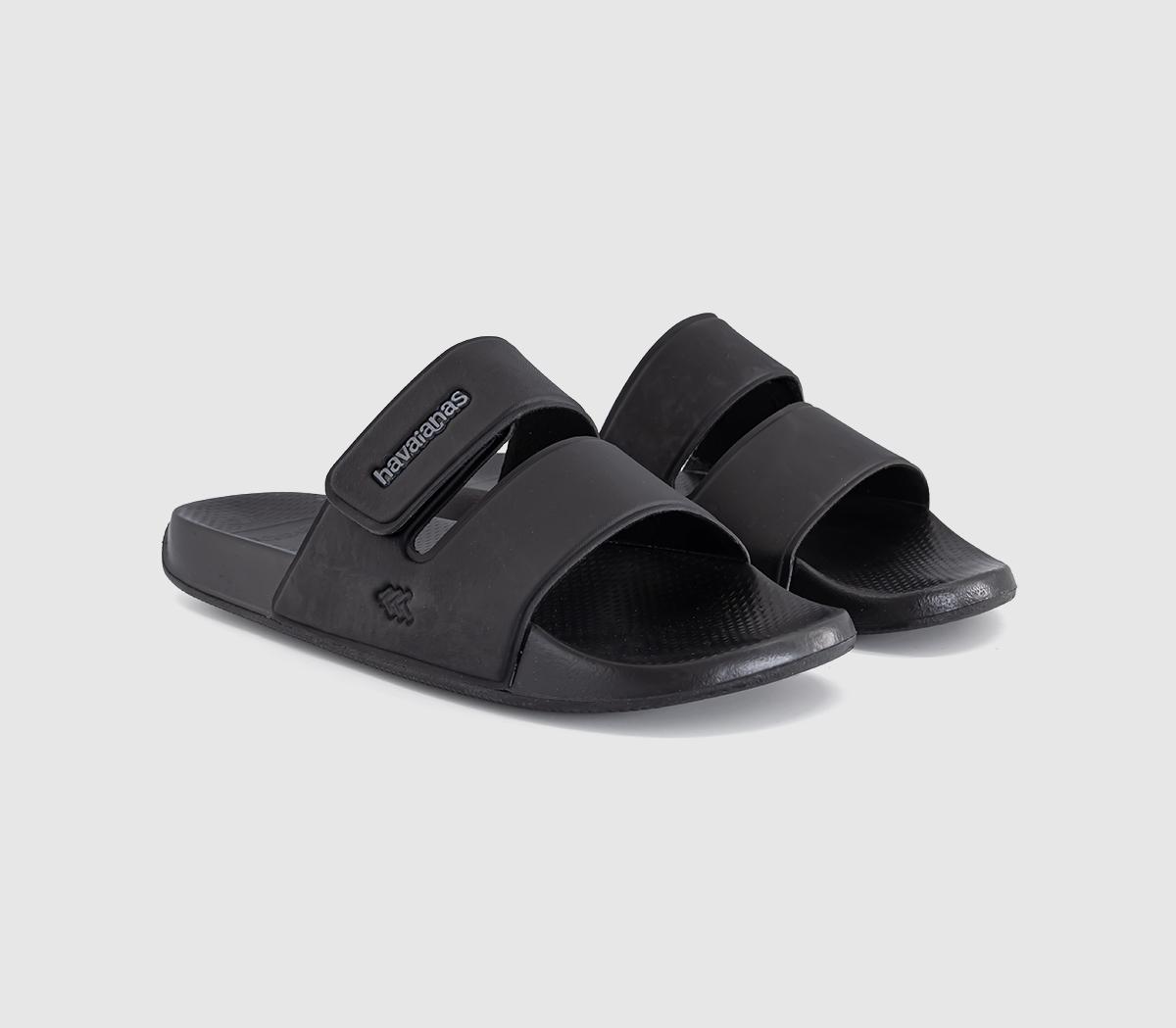HavaianasSlide Strap SandalsBlack