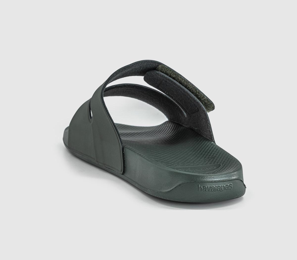 HavaianasSlide Strap SandalsGreen Olive