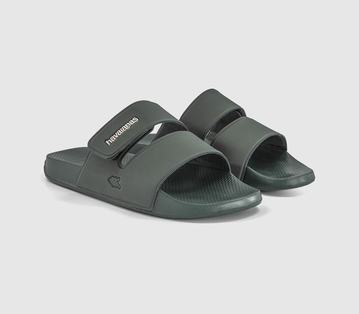 HavaianasSlide Strap SandalsGreen Olive