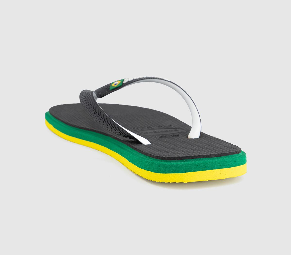 HavaianasBrasil Twist Flip FlopsBlack
