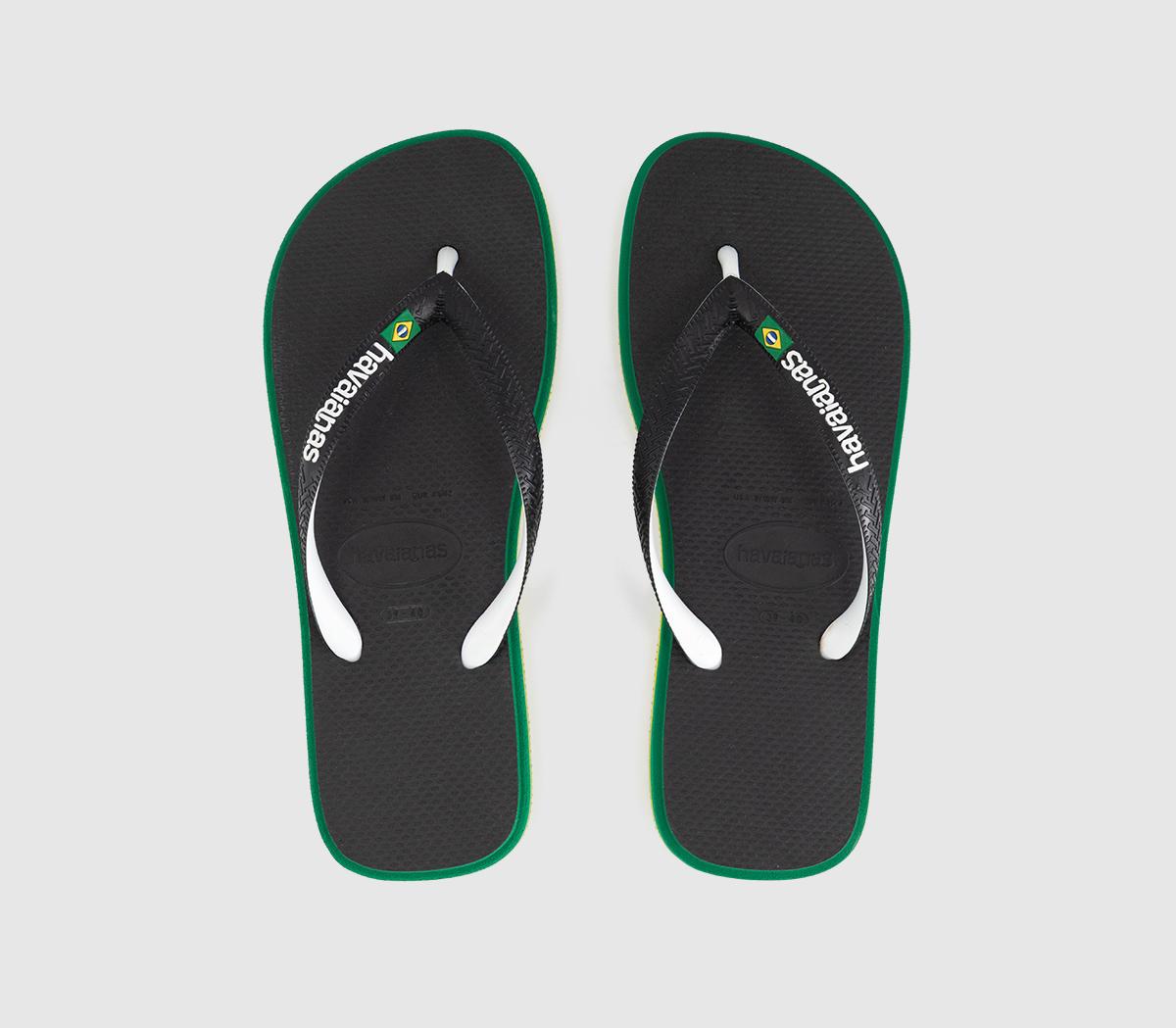 HavaianasBrasil Twist Flip FlopsBlack
