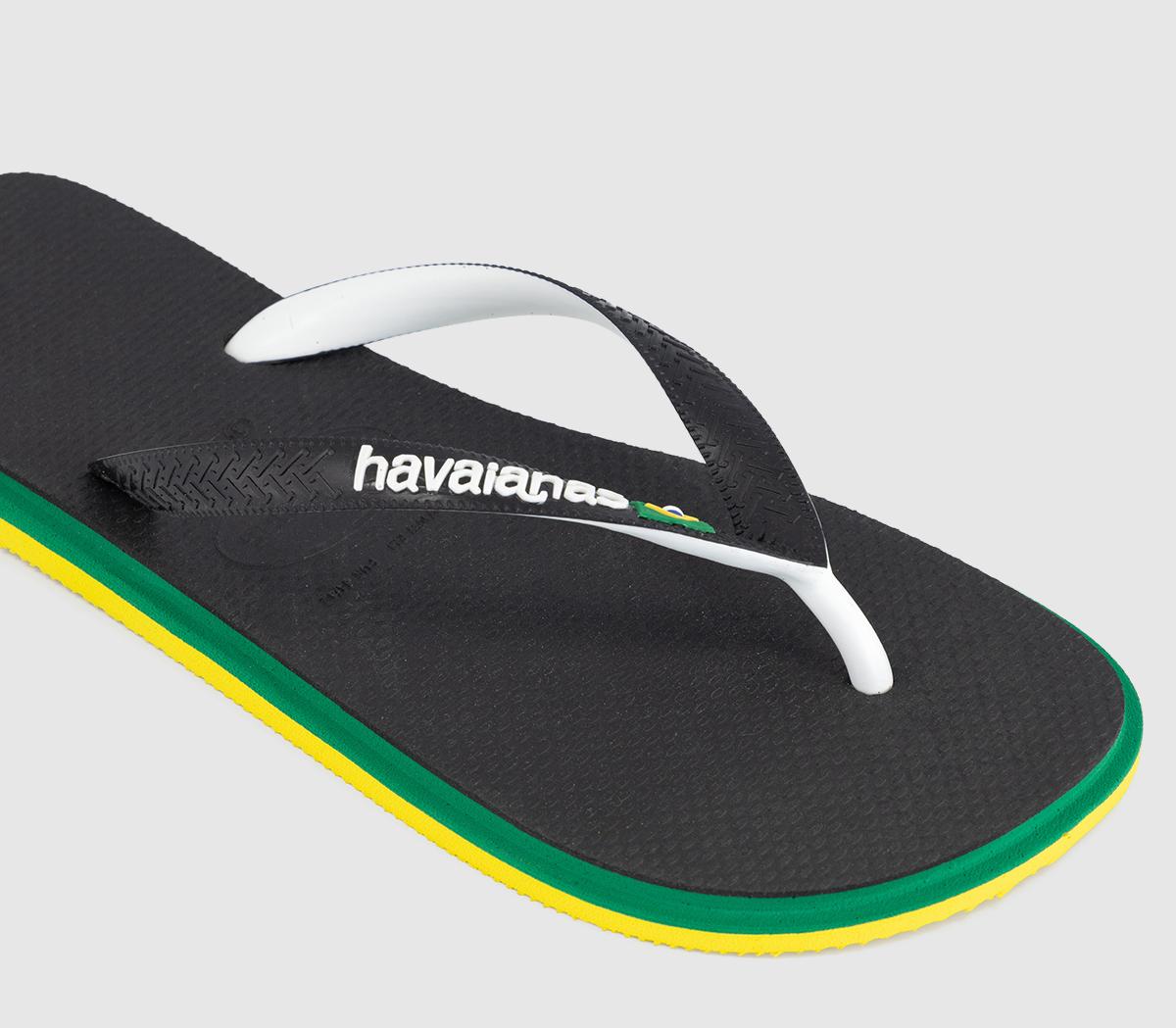 HavaianasBrasil Twist Flip FlopsBlack