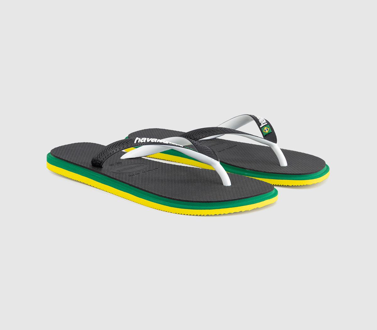 HavaianasBrasil Twist Flip FlopsBlack