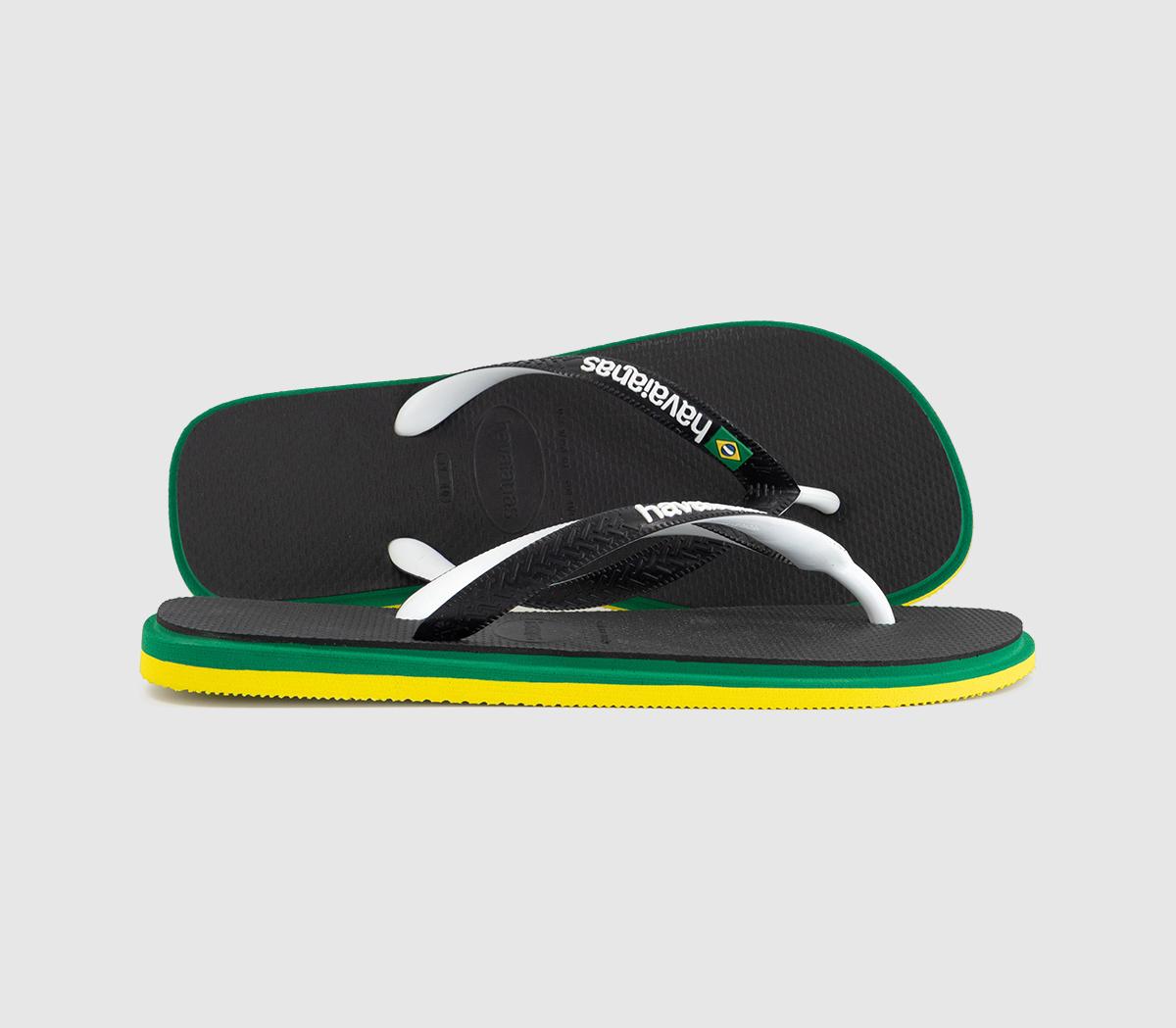 HavaianasBrasil Twist Flip FlopsBlack