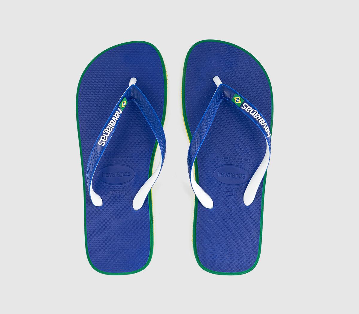 HavaianasBrasil Twist Flip FlopsMarine Blue