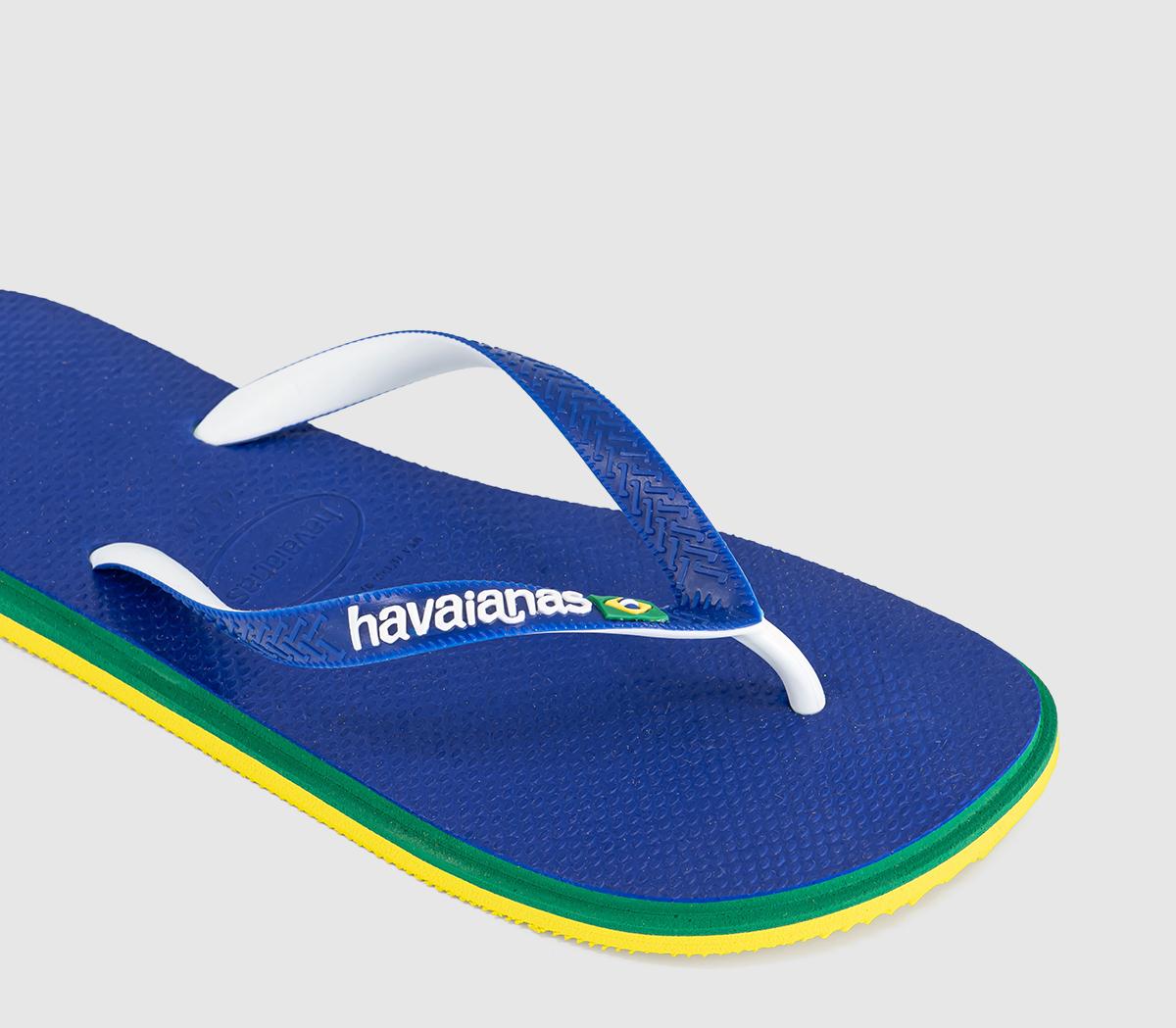 HavaianasBrasil Twist Flip FlopsMarine Blue