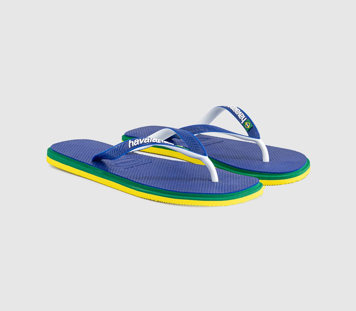 HavaianasBrasil Twist Flip FlopsMarine Blue