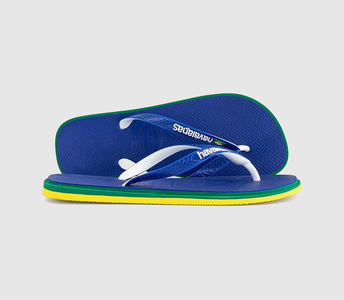 HavaianasBrasil Twist Flip FlopsMarine Blue